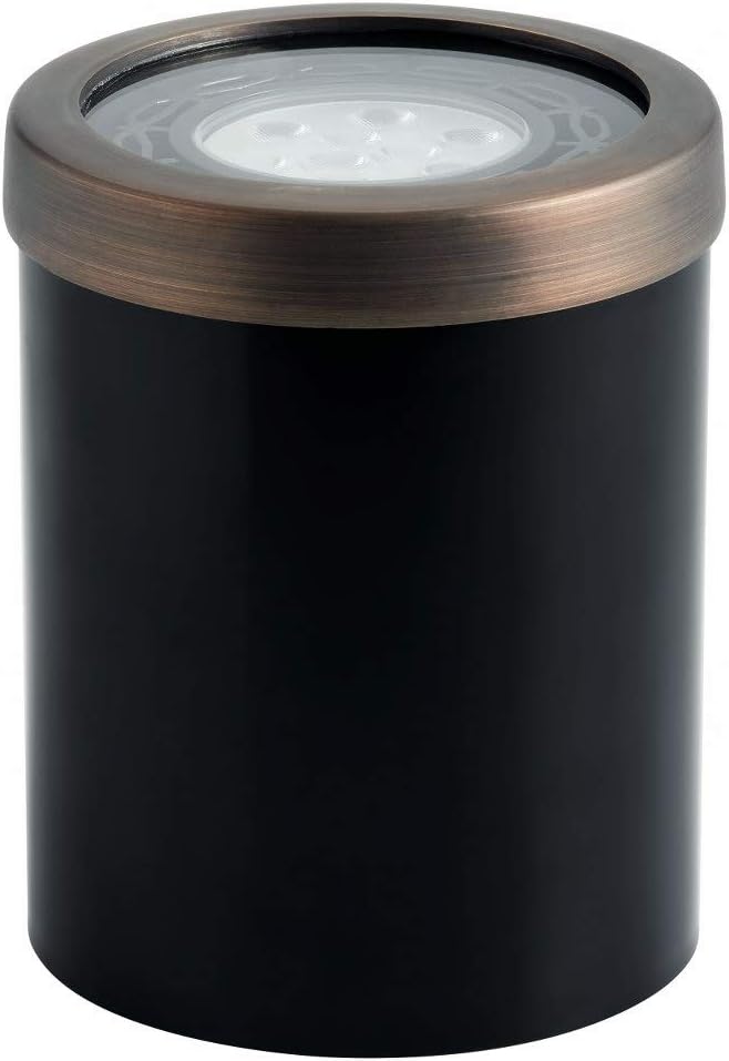 Kichler 15507CBR Transitional One Light Landscape Accent in Brass Finish 5.50 inches