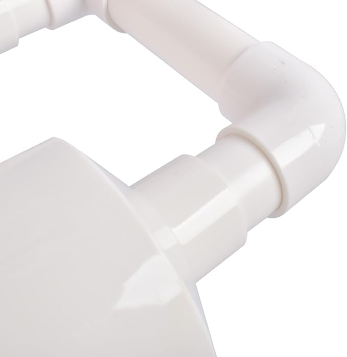 Floor Standing Hydroponic Growing System Kit with 108 Plant Sites for Indoor and Outdoor Gardening White PVC Pipes