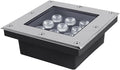 Square Underground Light Outdoor Recessed Ground Light Waterproof IP66 Landscape Lighting for Garden Driveway Deck Step Pathway Spotlight AC85-265