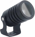 LED Waterproof Narrow Beam Spotlight Outdoor Adjustable IP67 Aluminum Wall Wash Light for Building Facades Garden Flood Light with Long Throw Landscape Lighting Projection(Red3W(DC24V))