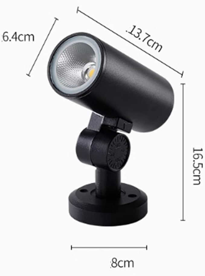 Outdoor LED Beam Spotlight Lawn Projector Round Tree LightRecessed Spotlights for Hotel Indoor Courtyard Garden Park Flag Lighting(B Warm White10W-AC12V)
