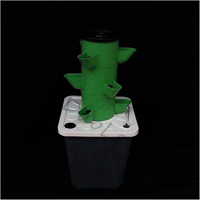 Hydroponics Growing Garden Hydroponic Cultivation Kits DIY Balcony Dimensional Planting Column Pp Colonization Cups Vegetabl