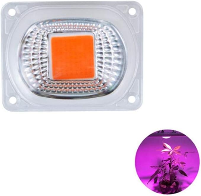Light Bulbs High Power Full-Spectrum LED Grow Light with Lens for Floodlight LED Bulbs