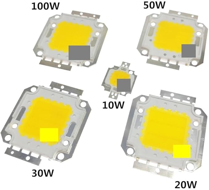 1pcs High Power LED Integrated Matrix COB Chip 50W Nature White Grow Light for Outdoor LED