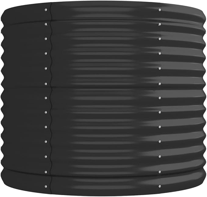 Garden Raised Bed Powder-Coated Steel 88.2x31.5x26.8 AnthraciteWeight:31.7lbs318956
