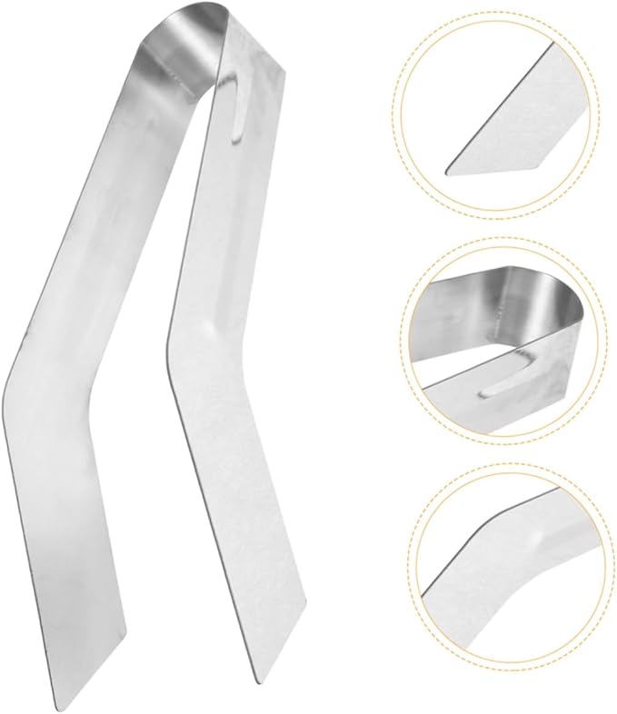BESPORTBLE 6pcs Garden Tool Garden Weed Puller Tool Stainless Steel Pliers for Plants Handheld Plants Removal Tong