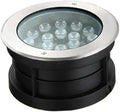 Outdoor Buried Spotlight Anti-Rust Aluminum Buried Light IP65 Waterproof Recessed Underground Lamp for Garden Bridge Hotel Landscape Lighting