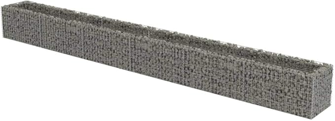 YAFF Gabion Raised Bed-HexagonalOutdoor Landscape for GardenBackyardPatioBalcony212.6x19.7x19.7