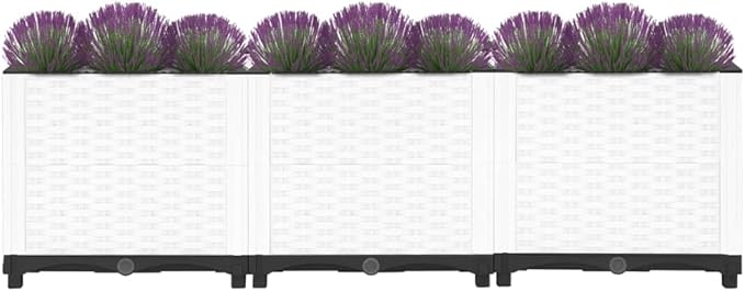 SKM Raised Bed 120x40x38 cm Polypropylene (Weight-13KG)-3310