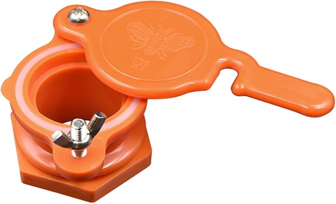 Mr.Bee Honey Harvesting Beekeeping Starter Tool Kit Set of 5 Double Sieve Stainless Steel Honey Strainer Frame Holder Uncapping Fork Honey Gate Extractor and Queen Catcher for Beekeeping Supplies