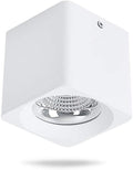 Spotlight Recessed Nordic Simple White Ceiling Fixture Mounted Glare Panel Lamp Indoor Light for Hallway Display Mall