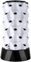 Garden Indoor Hydroponics Tower Vertical Garden Planter with LED Grow Light Water Circulation Cultivation Soilless Cultivation for Vegetable Fruit(6 Layers)