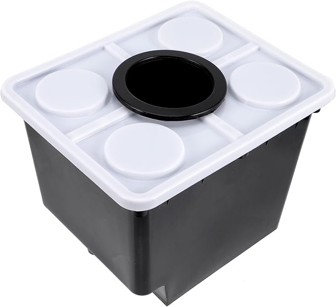 Plastic Planting Basket Hydroponic Barrel Soilless Flowerpot Fruit Basket Plant Growing Kit for Garden