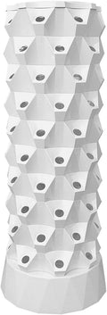 Tower Garden Growing System 80 Slots Hydroponics Farming Tower Vertical Vegetable Planting Towers with Water Pump for Indoor Outdoor Use