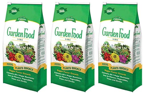 Espoma GF51056 Garden Food Fertilizer 5-10-5 6.75-Pound (Тhrее Pаck)