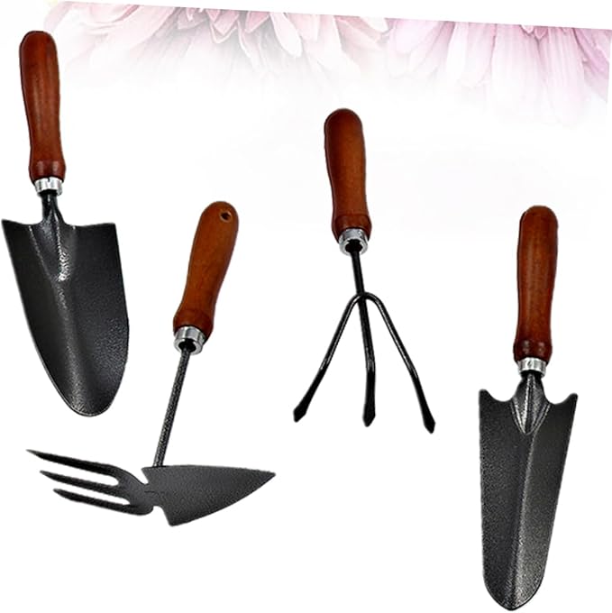 12pcs Garden Tools Set Mini Shovel Stoving Varnish Handle for Gardening
