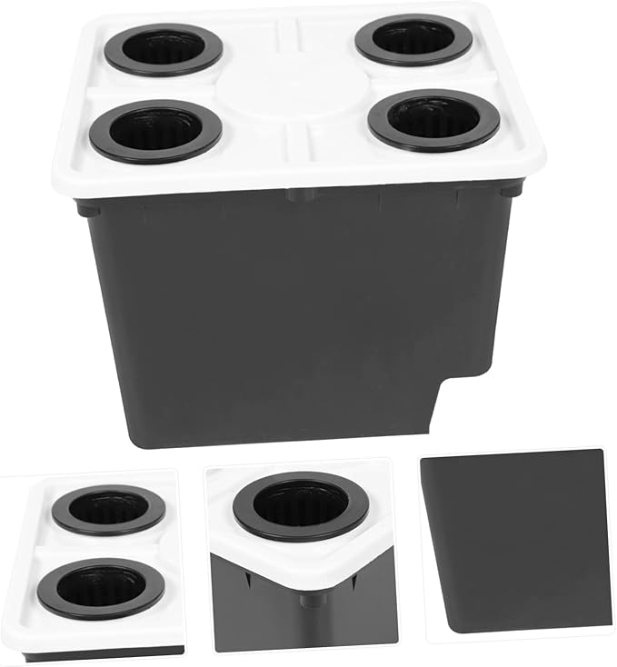 Hydroponic System Vegetable Planting Bucket Plastic Hydroponic Basket Soilless Culture Barrel for Garden