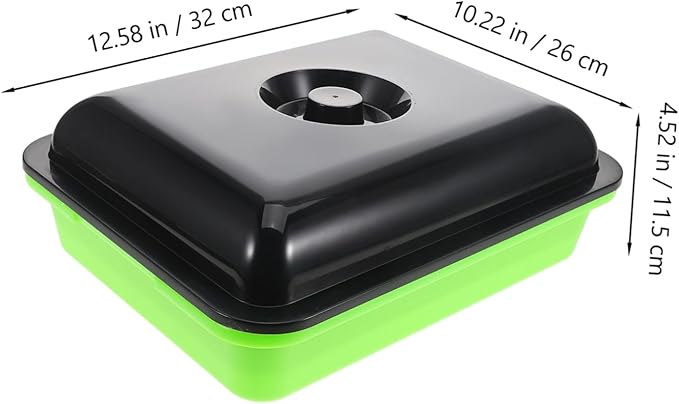 Sprout Trays Seedling Tray Sprouting Kit Plant Growth Plate Use Soilless Method for Small Spaces