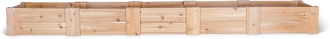 Infinite Cedar Premium Cedar Raised Garden Bed (2' x 10' x 11 H)