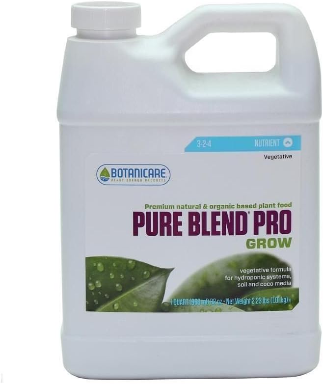 Hydro Crunch Botanicare Pure Blend 1 Quart Pro Grow