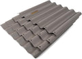 ANLEOLIFE 4-Pack 1.5ft Tall Raised Garden Bed Straight Panels DIY Modular Galvanized Steel Panels for Metal Garden Bed Repair &amp Replacement Quartz Grey