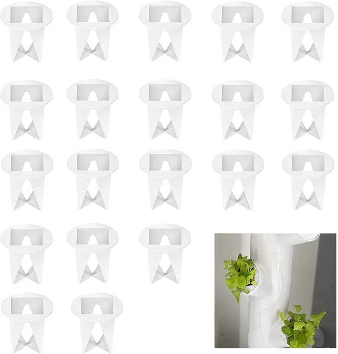 Grow yCube Hydroponic Growing Cups for Gardyn - Compatible with Gardyn Home/Studio Indoor Garden System (20 Pack)