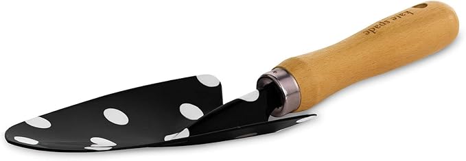 Kate Spade New York 2 Piece Gardening Hand Tools Cute Garden Tool Set Includes Hand Rake and Trowel for Mother's Day Gifting Picture Dot