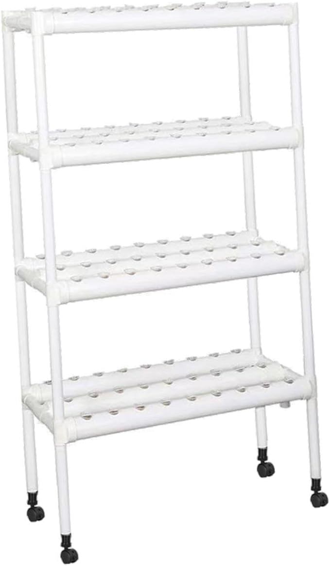 Hydroponic Grow Kit Hydroponics Growing System Yard with Casters Garden Planting for Leafy Vegetables Chinese Cabbage Mint