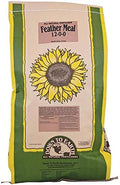 Down to Earth Feather Meal 12-0-0 50 lb. - for all types of growing plants shoots flowers fruits and vegetables