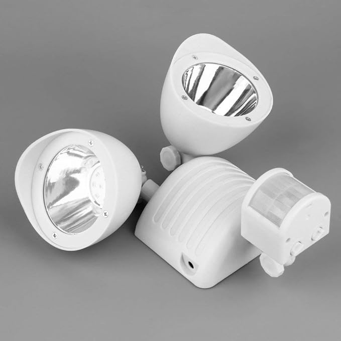 22 LED Solar Lamp Lights Human Sensor Light Double Head Garage Spotlight Waterproof Courtyard Landscape Corridor Wall Light