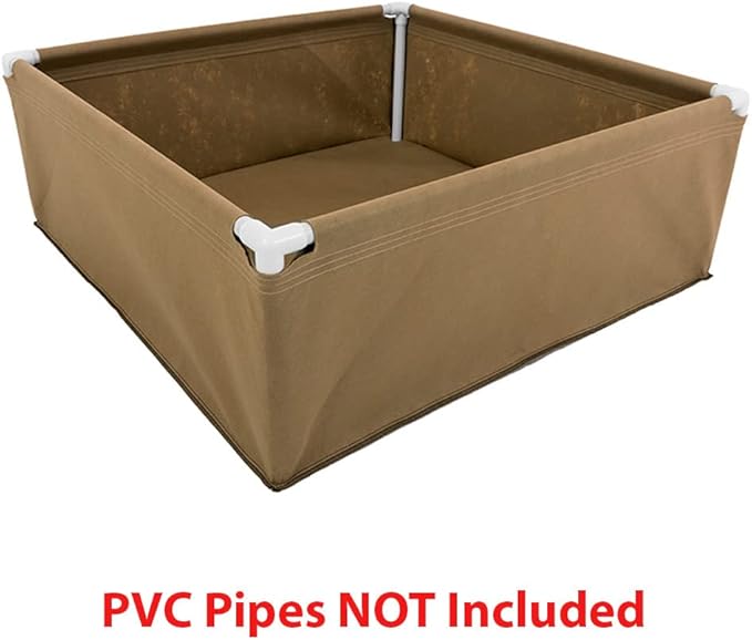 Grassroots Fabric Pots 4' x 4' Living Soil Raised Bed