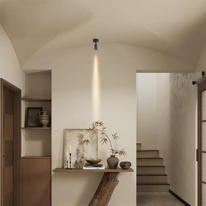 Spotlight Led Ceiling Spotlight Adjustable Spots 350°Rotation Wall Swivel Lamps Focus Lighting Fixture for Living Room Bedroom Hallway