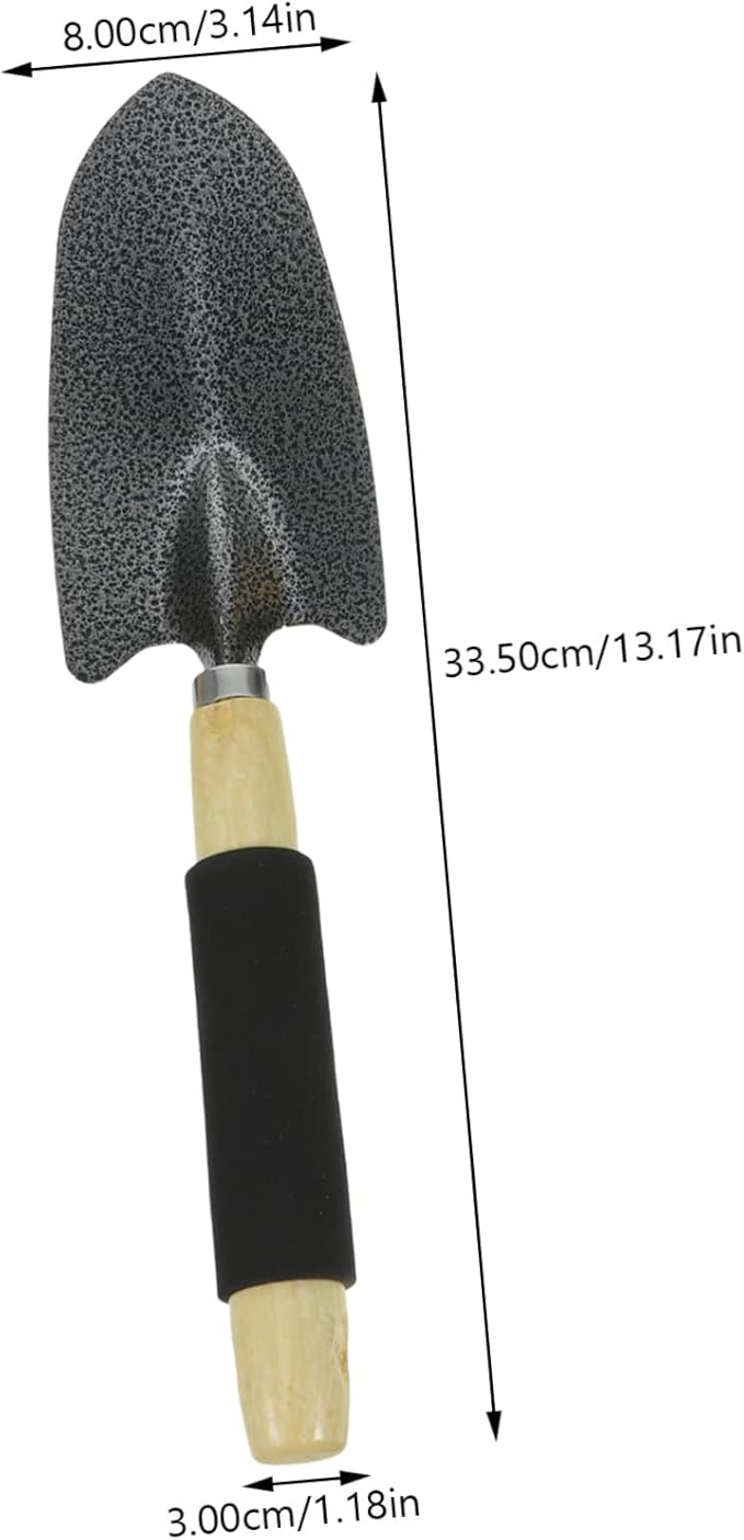 balacoo 1set Ergonomic Gardening Tool Kit Hand Shovel and Rake for Bonsai Potted Plants and Vegetables Portable Garden Tools for Easy Digging and Weeding