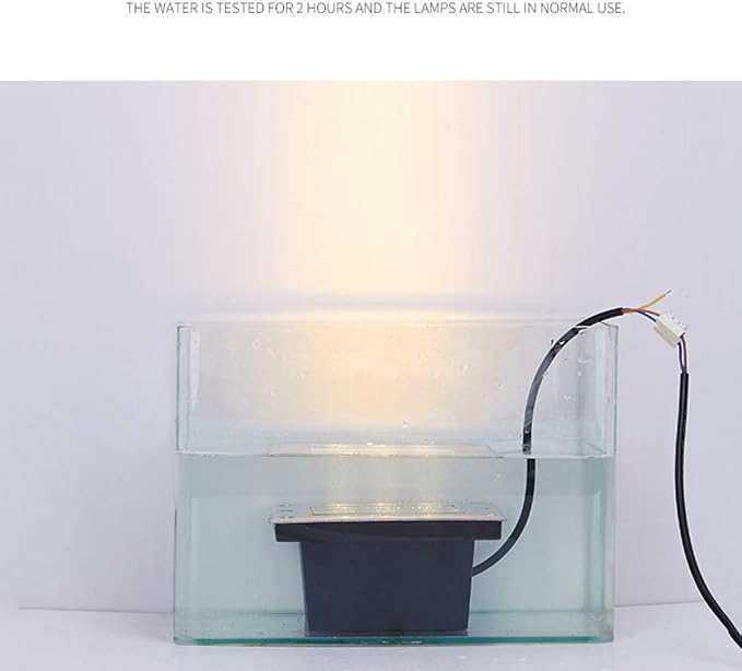 5W LED Embedded Underground Light IP55 Waterproof Outdoor Garden Landscape High Bright Recessed Lamp Buried LED Lighting for Garden Decoration Spotlight Fittings