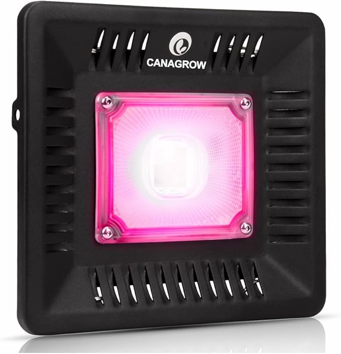 Full Spectrum LED Grow Lights for Indoor Plants CANAGROW Waterproof COB Outdoor Grow Light Plant Growing Lamps Refugium Light for Saltwater Aquarium Heating Lamps for Plants Seeding Veg Blooming