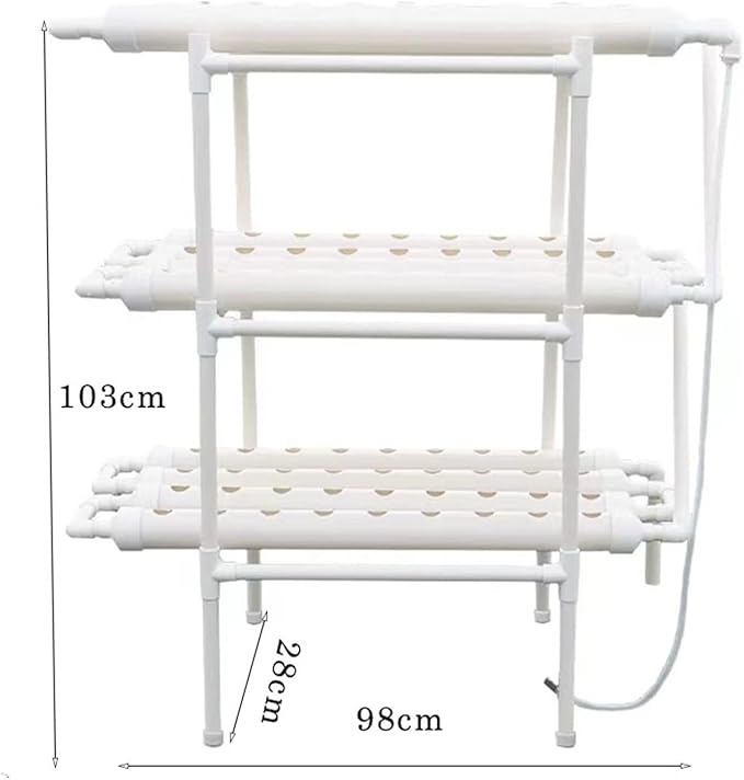 Hydroponic Tower Growing Sytem Hydroponic Grow Kit Hydroponics Growing System for Vegetable Tool Grow Kit Hydroponic System Soilless Cultivation System Easy to Install and Operate