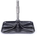 Jack Hammer Compactor Plate 12.2x8.2 in Jack Hammer Soil Compactors Tamper Garden Landscaping Tool for Ground &amp Gravel Leveling Dirt Compactor