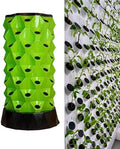 Aeroponic Garden Tower - Hydroponic Growing System for Vegetables Herbs and Strawberries - 48 Holes for Indoor and Outdoor Use