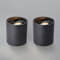 2 Packs Led Spotlight Cylinder Ceiling Downlight Mounted Accent Spot Lighting Indoor AlumiExpression artistique m Housing Directio l Spotlights for Bedroom Kitchen Island Corridor