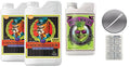 Advanced Nutrients Connoisseur Grow A and B 4 Liter &amp Big Bud 4 Liter Bundle with Conversion Chart and 3mL Pipette
