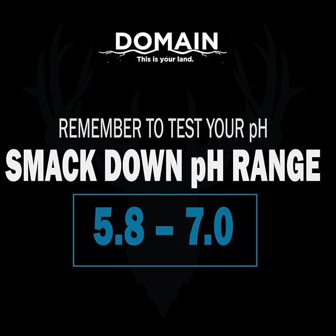 Domain Outdoor Smack Down Food Plot Seed 1/2 Acre Variety of Purple Top Turnip and Forage Turnip Attractive Forages No Matter The Time of The Year High Levels of Protein and Energy Fast to Mature