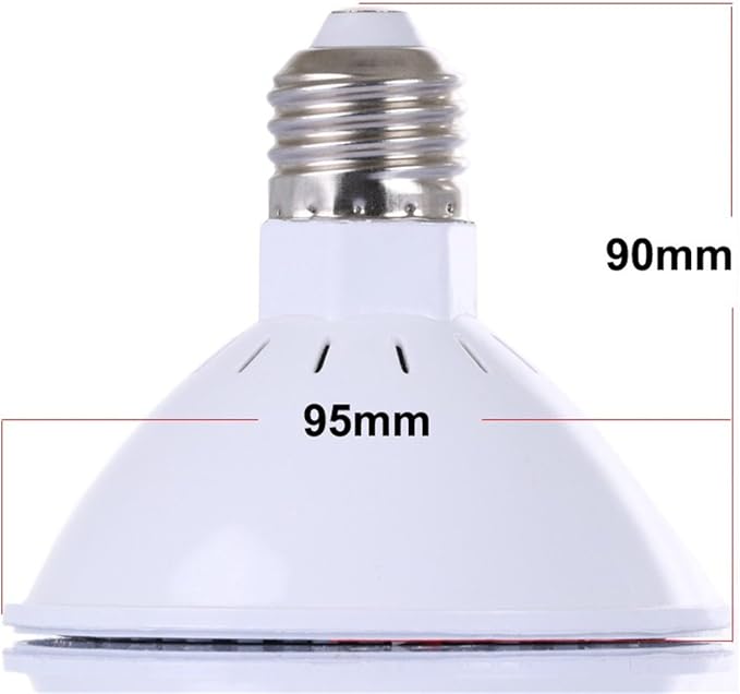 LED Growth Bulb Full Spectrum Plant for Hydroponic House Plants Indoor Garden Lighting E26/E27 20W LLP-LED