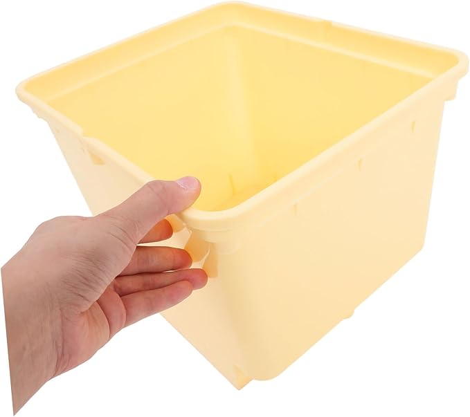 Yardwe 2-Pack Hydroponic Planting Box Soilless Vegetable Cultivation Bucket Plastic Garden Supplies for Indoor Greenhouse Drainage System