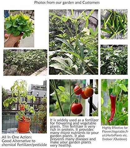M.P. Bum Bum Bhole Extra Power Mustard Cake Powder Organic Fertilizer for Home Garden 1kg