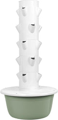 Hydroponic TowerGrowing SystemVertical Garden PlanterIndoor Smart Garden Kitwith Movable Water Tankfor Gardening Lover (5)