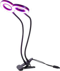 BESPORTBLE LED Indoor Plant Growth Lamp with Clip USB Powered Convenient Use for Houseplants Durable Material Dimmable Function for Optimal Growth