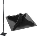 Heavy-Duty Steel Tamper 8x8 Inch Laborsaving Ergonomic Hand Soil Tamper Garden Landscaping Tool for Ground &amp Gravel Leveling Dirt Compactor 48 Inches Total