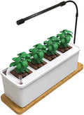 Home Indoor Kitchen Garden Hydroponics Growing System Smart LED Grow Light Kit for Both Outdoor Indoor Plants Gardening Kits for Home Kitchen