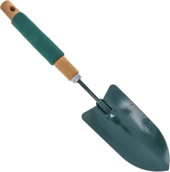 Wooden Steel Handheld Garden Tools Set Rake Shovel Hoe 3 Pieces