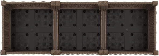 Raised BedGarden PlantersGarden PlantersGarden CenterpiecesGarden BedsRaised Beds for Growing FlowersHerbs and Fruits47.2x15.7x9.1 Polypropylene